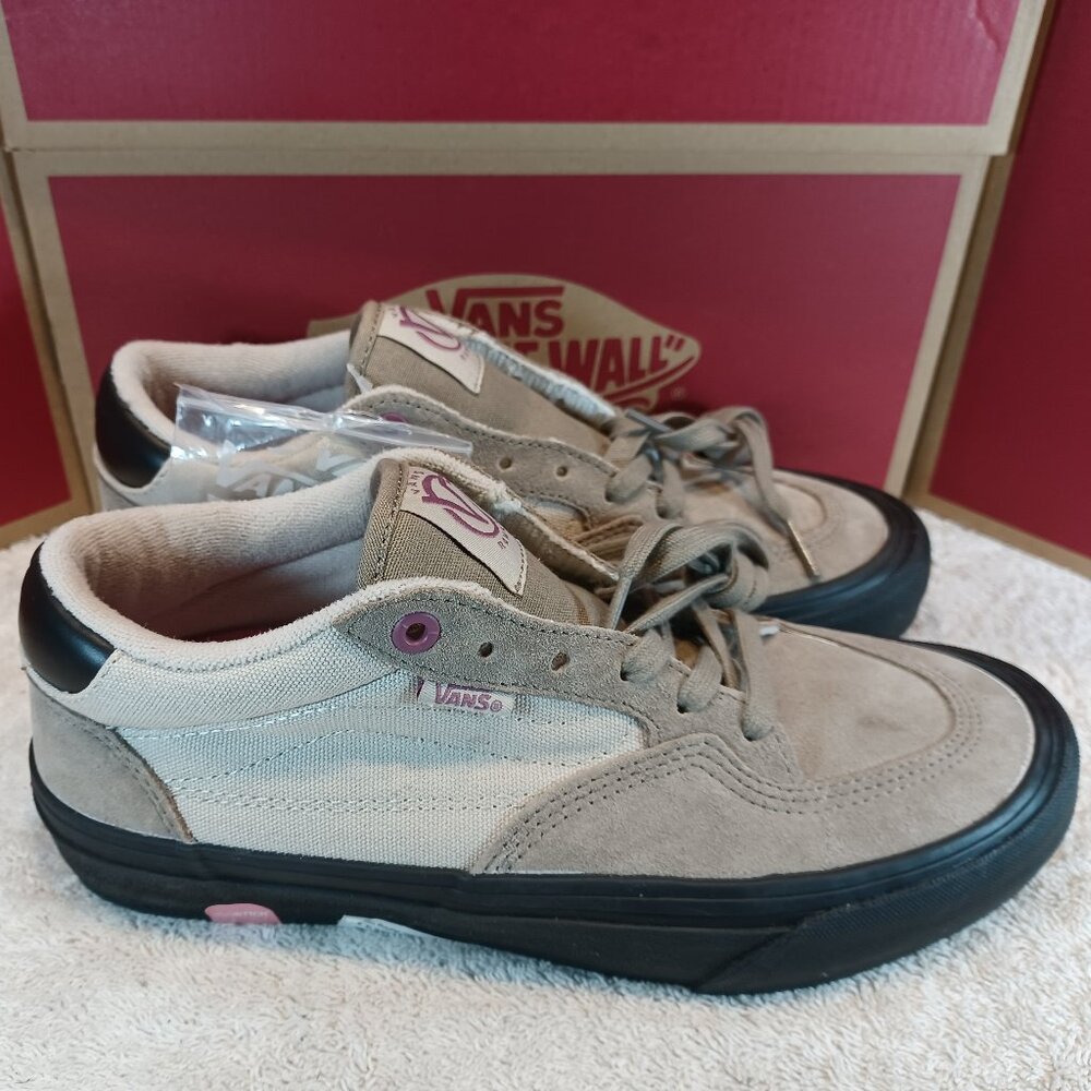 Vans Men's 6.5/Women's 8 Rowan Pro Desert Taupe/Black VN0A4TZCW8R no box